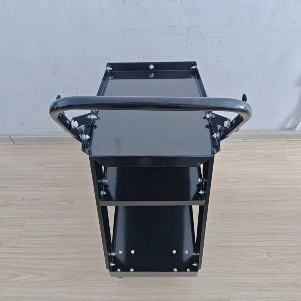 Metalworking Machine Wagon Metal Frame Weld with Wheels Rust-Resistant