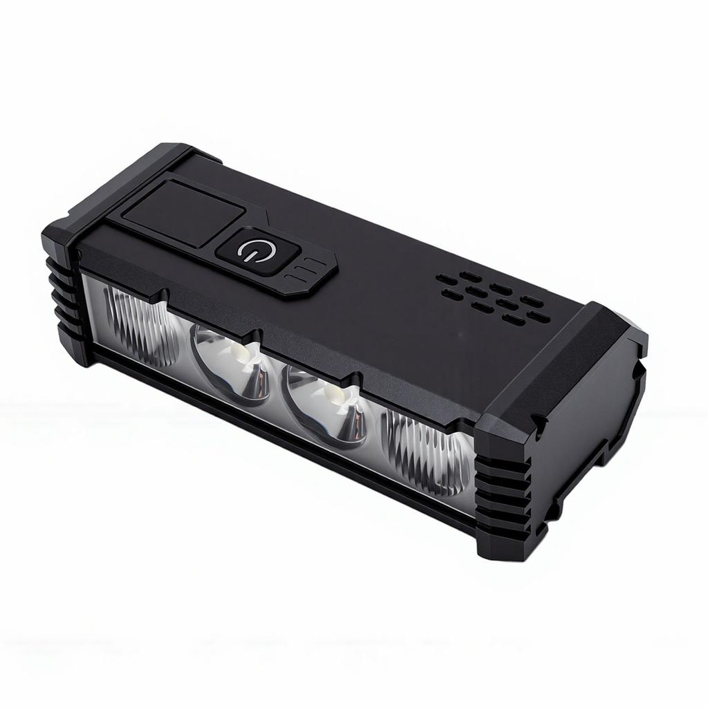 LED Bike Front Light High Brightness Rechargeable Cycling Headlight for Mountain Road Night Riding
