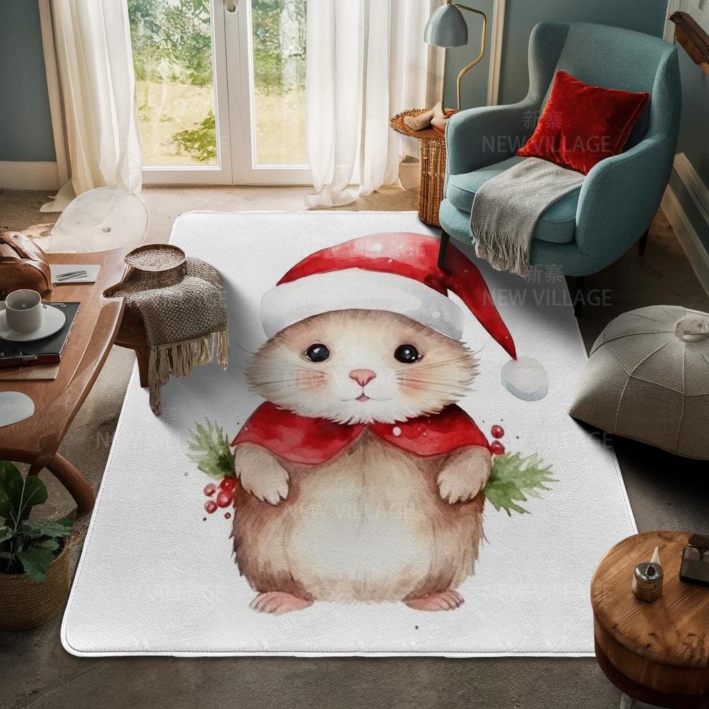 

Ковер у входа в дом Домашний коврик у двери Гостиная Ванная Комната Ноги ванная комната Нескользящие коврики с водопоглощением для ванной Счастливого Рождества зима 400mmx600mm