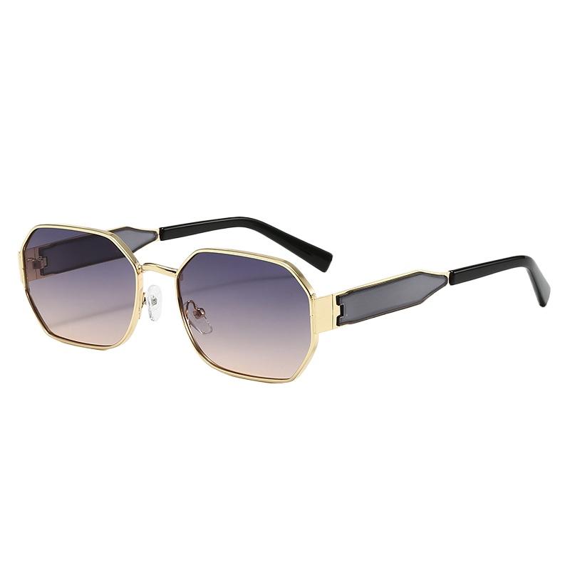 

Retro Women s High-End Sunglasses With Personalized Narrow Frame And Fashionable Concave Design UV Resistant Sun Glasses 1PC