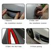6Pcs Auto Front Lip Splitter Flossen Körper Spoiler Canards Refit Glanz Schwarz