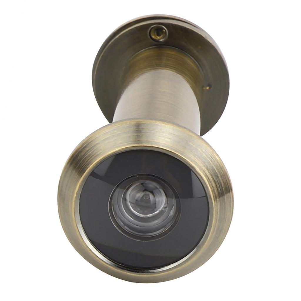 Anti Theft 220 Degree Viewing Angle Safety Door Viewer with Back Cover for Home Use(Bronze Color )