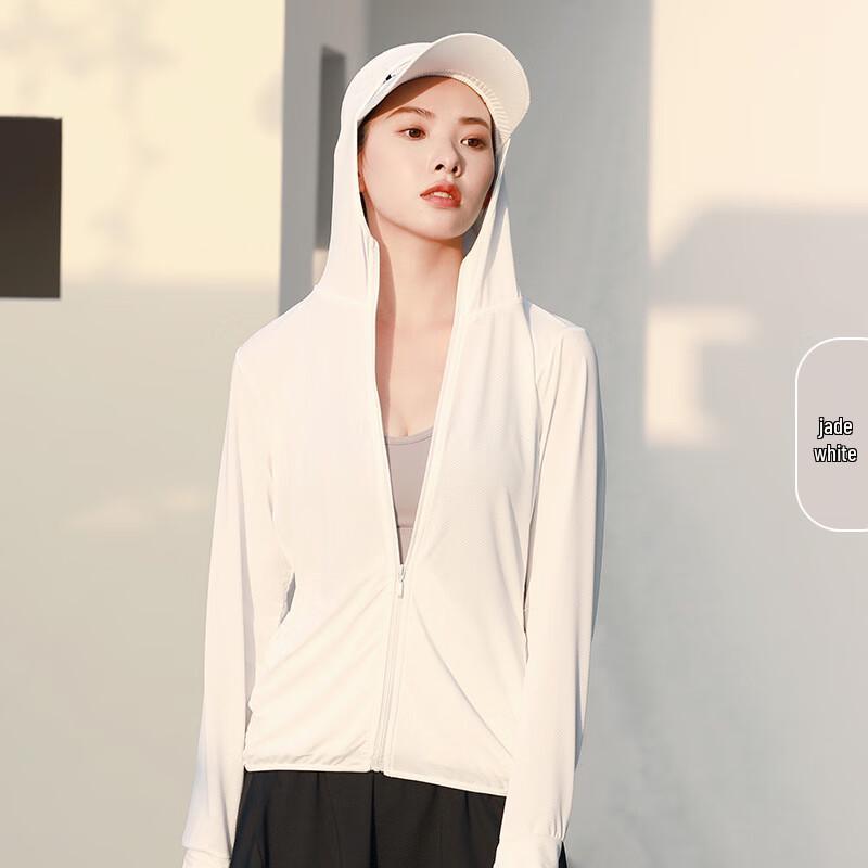 WEZHO Women's Thin Hooded Sun Protection Jacket