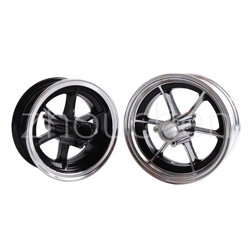 Motorcycle 6 Inch Alloy Wheel Hub Fit For Small Mini Citycoco Electric Scooter E-Bike Front and Rear Rim Tire Accessories
