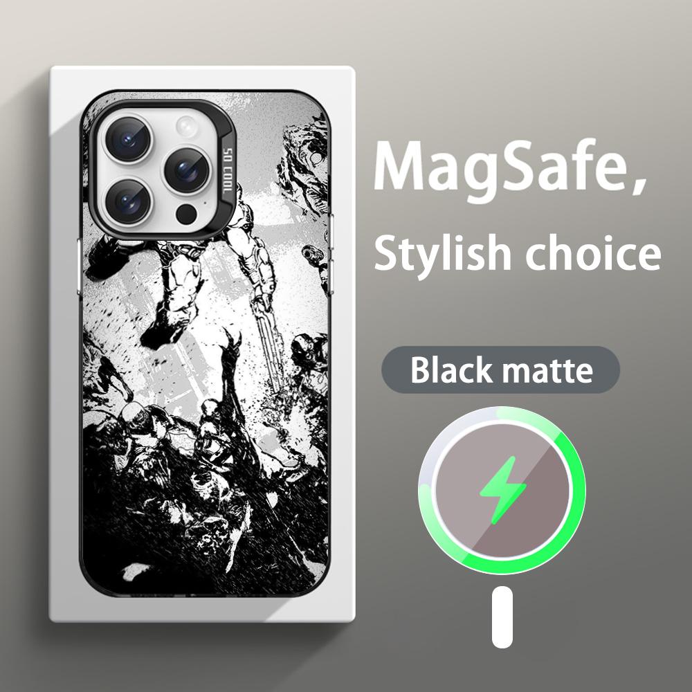 

Space Marine cool game design Phone Case Magnetic IMD Colorful Silver case for iPhone 17 16 15 14 13 12 Pro Max iPhone17 Pro Max