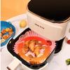 Soft Silicone Air Fryer Liners Mould Liners Baking Basket New Pizza Plate  for Air Fryer