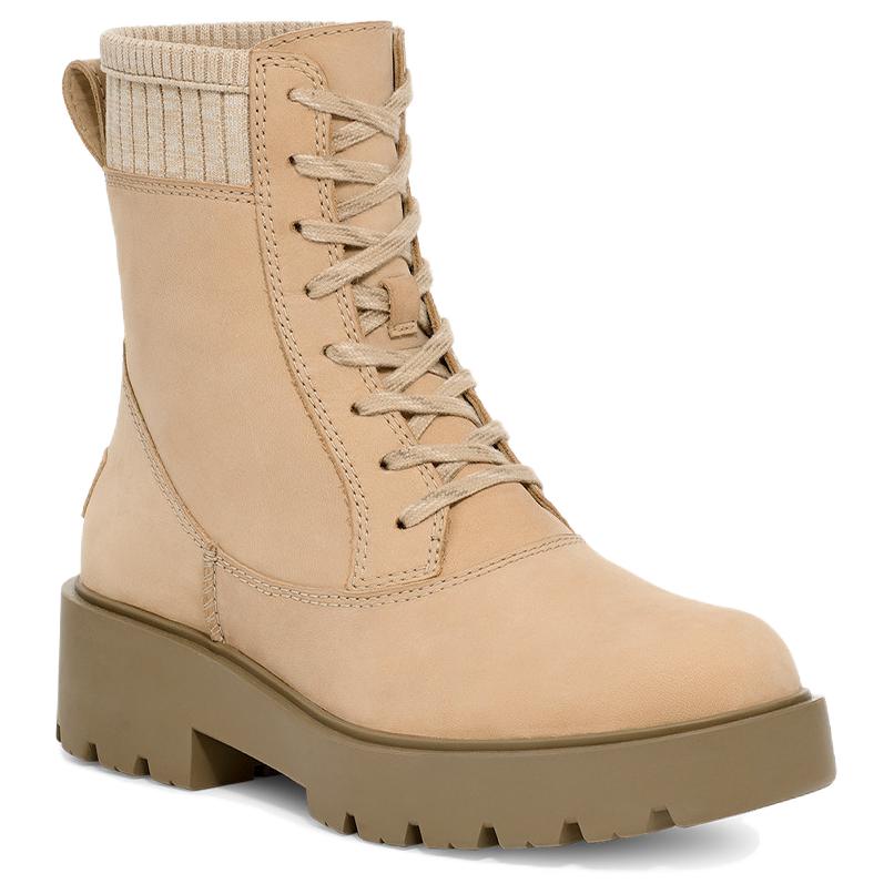 UGG Comfortable Simple Short Martin Boots Women boots Mustard 1166759-MDSD