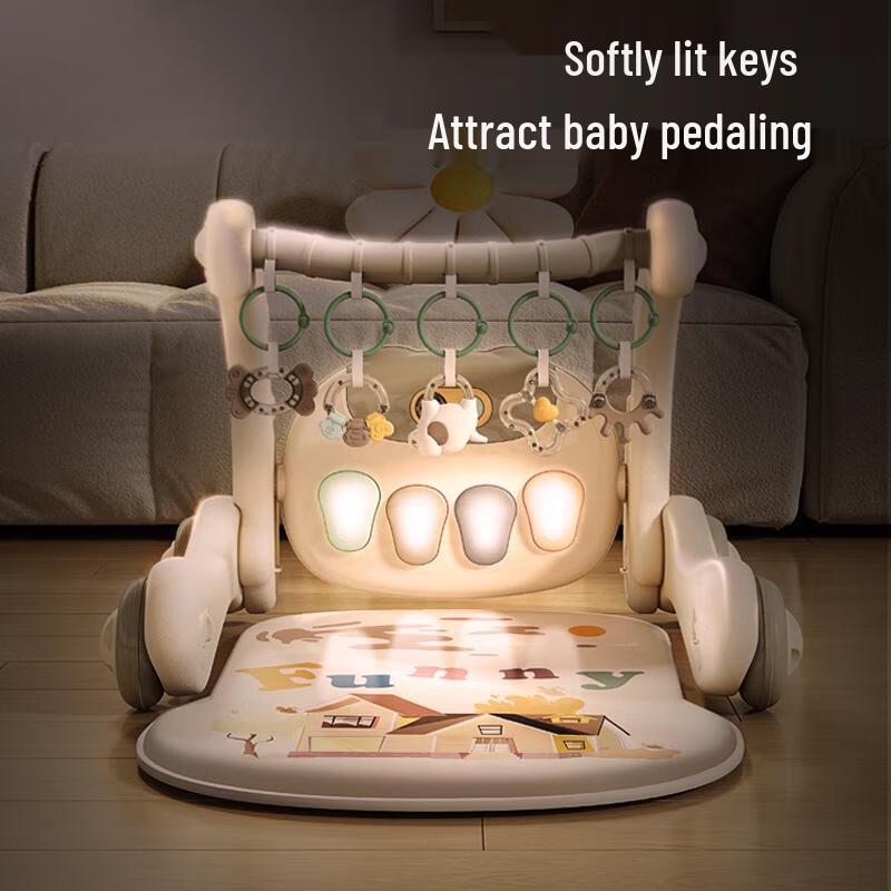 Centro de Atividades para Bebês 6 em 1 HANDUNYOU com Piano e Andador