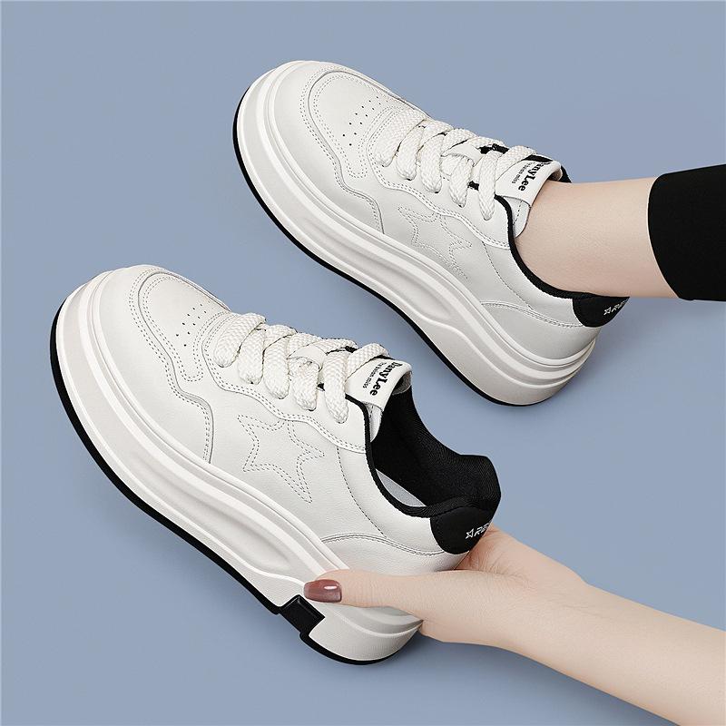 

Small thick baseplate shoes girls little white shoes spring and summer new soft-soled sports casual shoes 34
