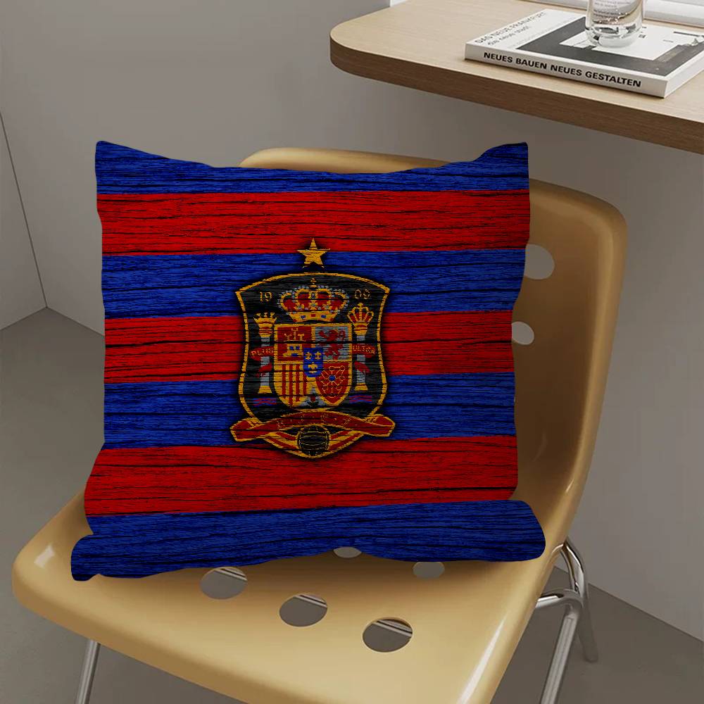 E-EspanaS LOGO Spanische Kissenhülle Sofakissenbezug Wohnzimmerdekoration Kindergeschenk