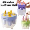 DIY Ice Popsicle Molds 6 Branches Popsicle Maker New Ice Cube Maker  Summer Party
