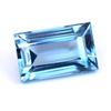 Natural Blue Aquamarine 8.85 Ct Princess Certified Flawless Loose Gemstone