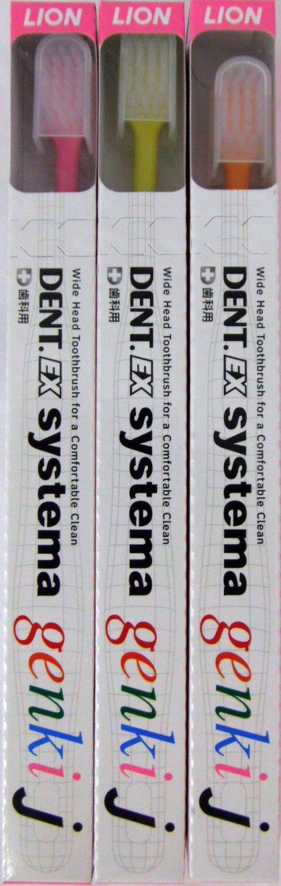 

Lion Systema Genki J N 1 piece DENT.EX (3-pack) (x 3)
