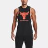Under Armour Project Rock Training Sports Vest Men Tops Black 1361721-001