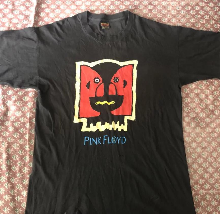 Винтажная футболка Pink Floyd 1994 года Pink Floyd Division Bell Североамериканский тур Унисекс Футболка S