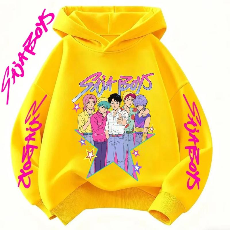 Children's KPop Demon Hunters Sweatshirt 3-14Y Saja Boys