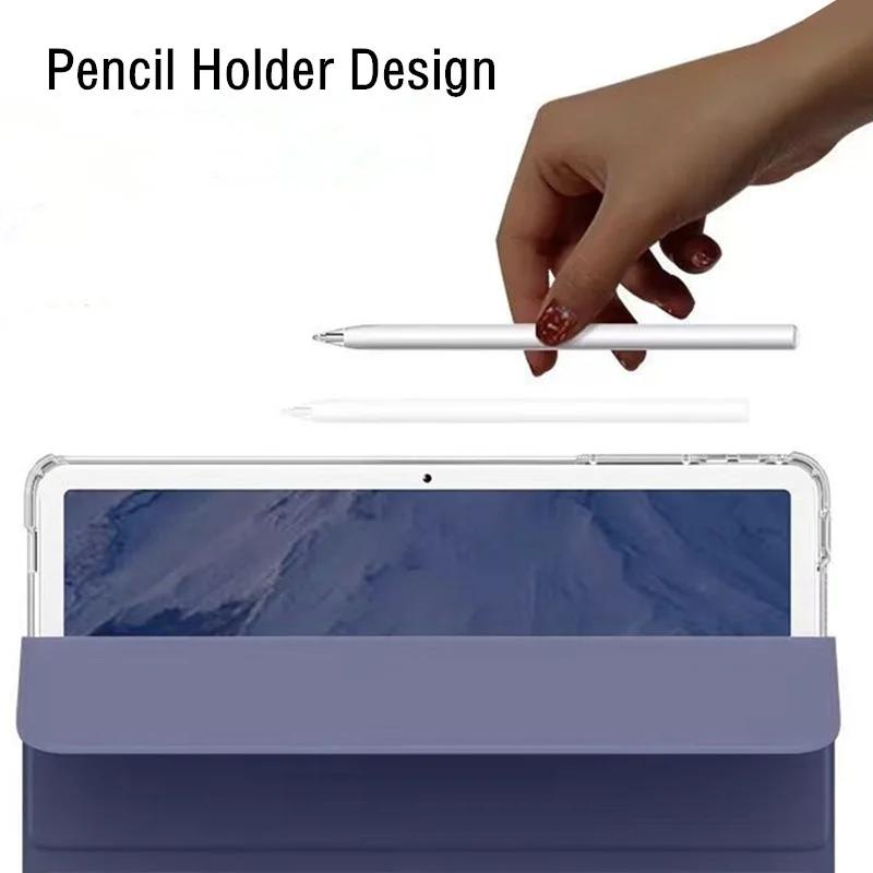 Kryt na držák tužky pro tablet Tab P11 2. generace Pouzdro na tablet M10 Plus 3. 10.6 Xiaoxin Pad 11 Plus Silikonový kryt