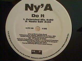 

12inch Record NY A - Do It 12PO348 Nap Records 1995 US Rap & Hip-Hop/R&B Used