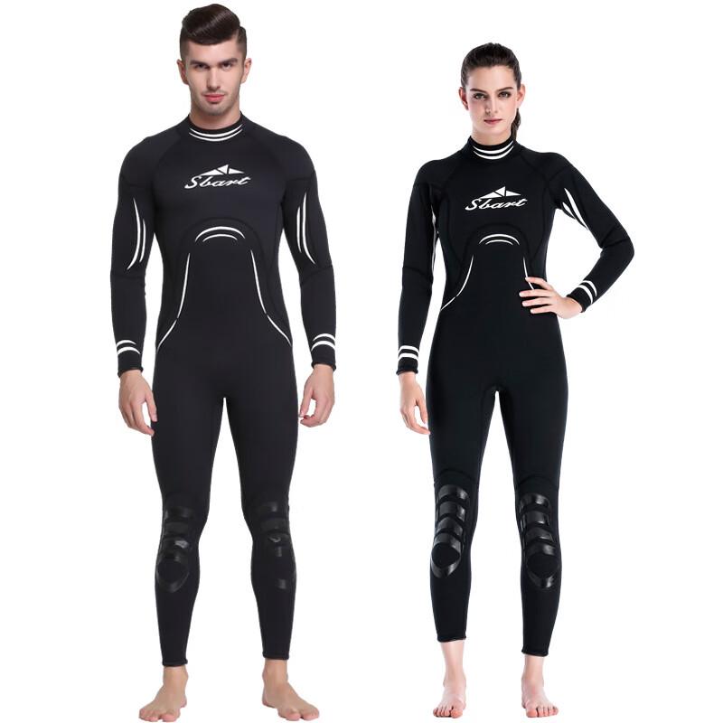 SBART 3MM Couples Full Wetsuit for Surfing & Diving