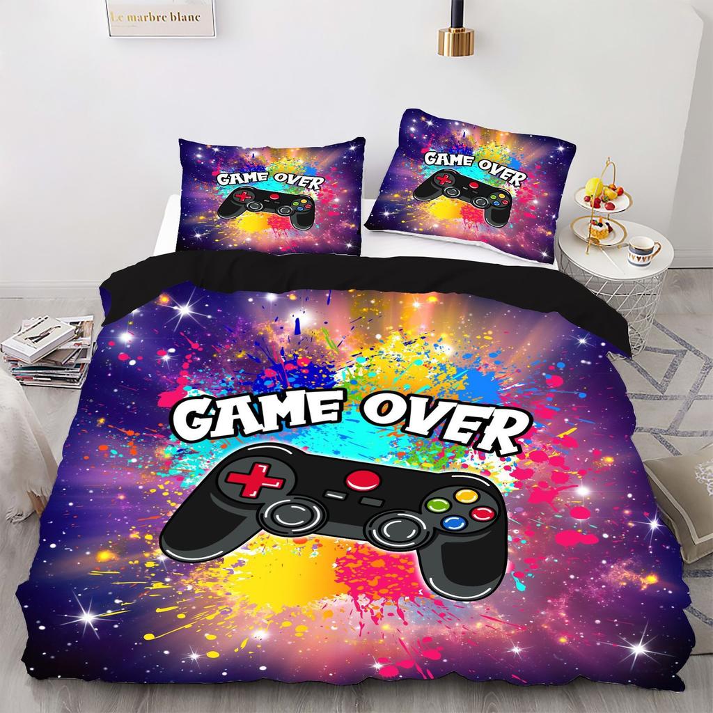 Home Textile Four Or Three-Piece Bedding Digital Printing Bedding One-Piece Gamepad Printing