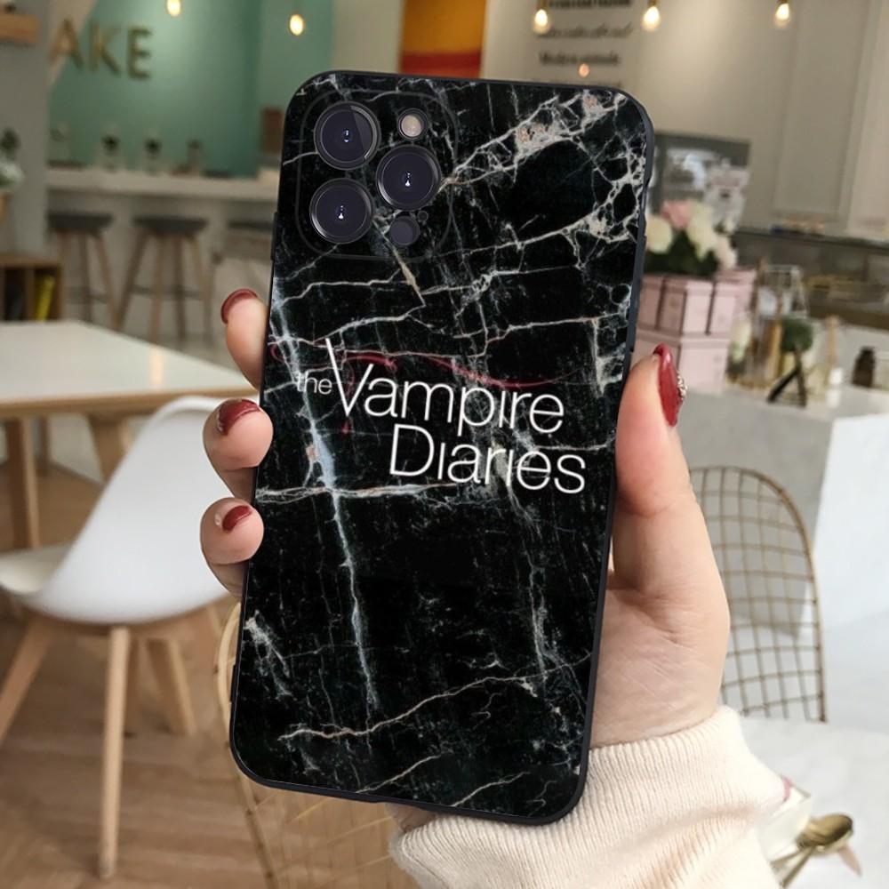 Vampire Diaries Handyhülle Silikon Weich für iphone 16 15 14 13 12 11 Pro Mini XS MAX Plus X Hülle