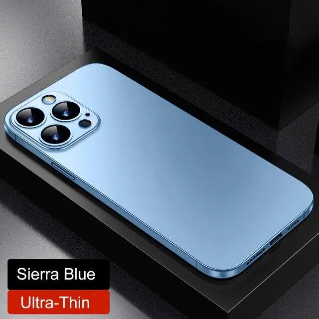 Ultra Thin Soft PP Case For iPhone 15 14 13 12 Mini 11 Pro X XR XS Max 7 8 Plus SE2 Matte Hard Back Translucent Clear Slim Cover