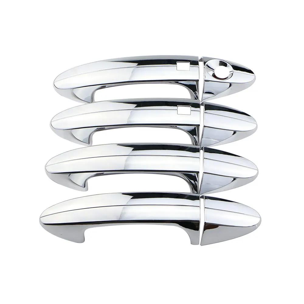 Für Ford Fiesta 2009 - 2013 Ecosport 2013-2017 Türgriffabdeckung Griffe Aufkleber Dekoration Zierleiste Auto Styling Zubehör