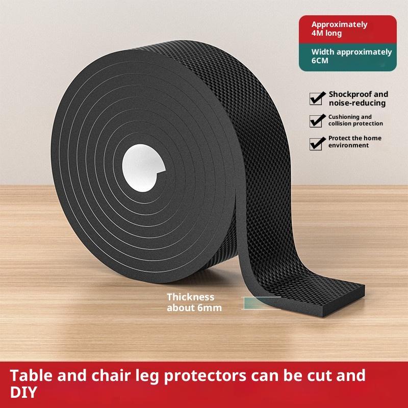 Non Slip Furniture Pads Self Adhesive Rubber Furniture Leg Protectors Heavy Duty Floor Protectors For Chairs Tables Sofas Floors