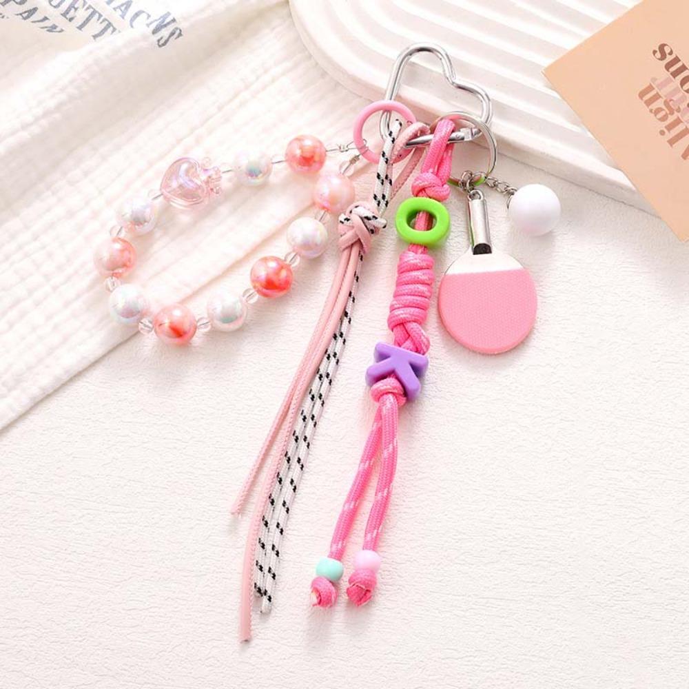 Stylish Design Baseball Braid Rope Pendant Hanging Chain Braided Bag Charm  Handbag Accessory
