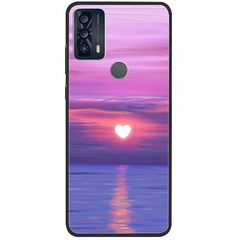Funda For TCL 20B Case 6159K Silicone Soft Fashion TPU Phone Cover for TCL 20B Case for TCL 20B 20 B Bumper Protective TPU Shell