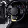Car steering wheel panel decorative sticker interior modification parts For Subaru Forester 6th 2025 2026