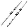 Linear Rail Guide Kit, HGR20, 2Pcs 1000 mm (39.4 inch) Linear Motion Rails and 4Pcs Bearing Slide Blocks, Anti Rust and High Precision Kit, for DIY,