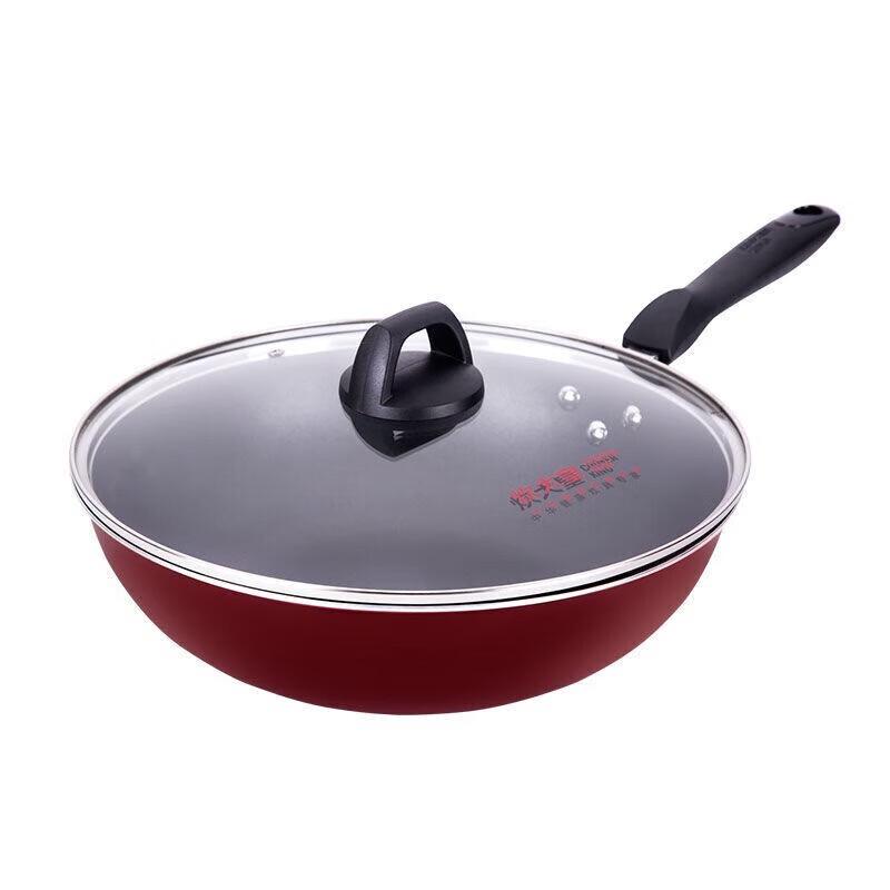 Chui Da Huang Non-stick Wok with Lid, 30cm