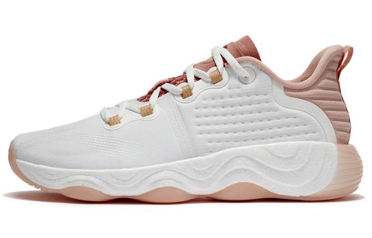 Li Ning Wujie Training Shoes Women s Low Top Ecru/Sweet Peach Orange AFVS004-4 35.5