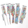 1PC Graffiti Comb With Scale Barber Shop Hair Cutting Combs Hairdresser Professional Haircut Hairbrush Hair Salon Styling Tools