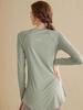High-Performance Women's Slimming Yoga Top: Long-Sleeve T-shirt for Running, Training, and Fitness