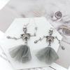 Halloween Skeleton Earrings for Women Scary Human Skeleton Bones Skull Earrings Punk Styles Gothic Skull Drop Earrings Halloween Easter Party Jewelry