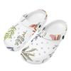 Cute Printed EVA Travel Clogs for Women Men Flexible Soft Slip On Travel Use Beach Garden Daily Walking Home Slippers Travel Wear