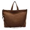 Large-capacity tote bag Casual versatile canvas bag Trendy texture tote bag Class commuter large bag Women's bag