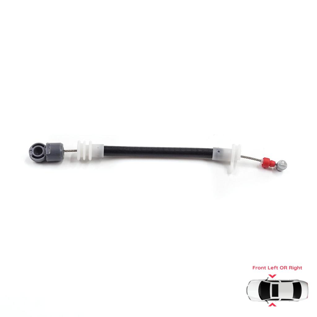 EDP1569 Främre yttre dörrhandtag bärarutlösning Bowdenkabel 177 mm För BMW X5 E53 2000-2006 51218243615 51218243616