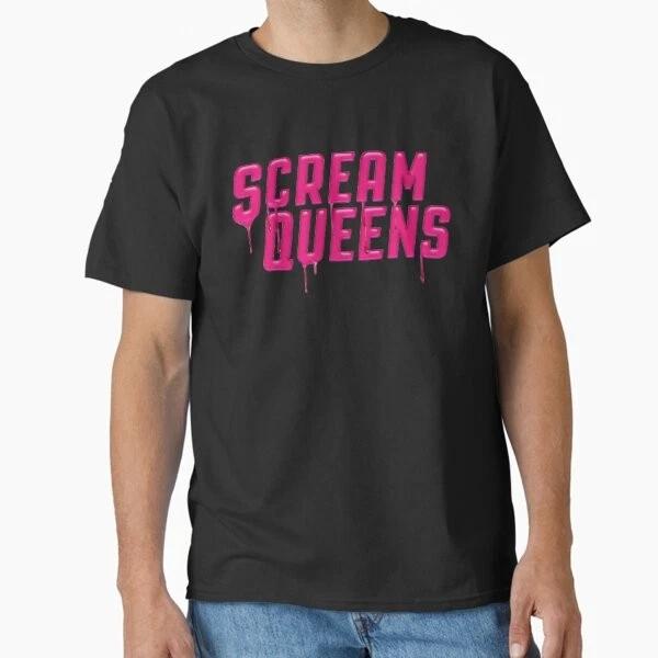 Scream Queens Classic TShirt Made In UsaAus TShirt S2xl S
