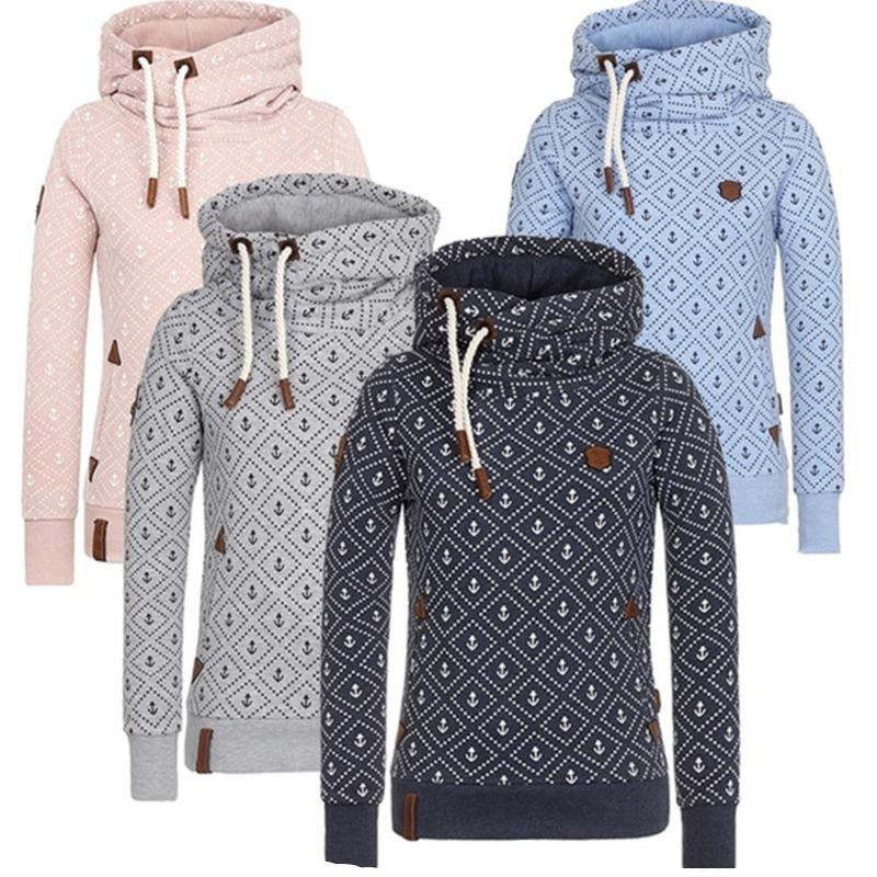 Женская толстовка с принтом, свободная спортивная куртка с длинными ...