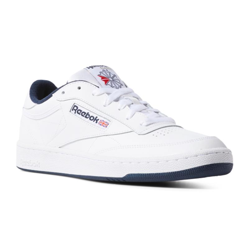 Reebok Club C 85 White Navy Sneakers AR0457