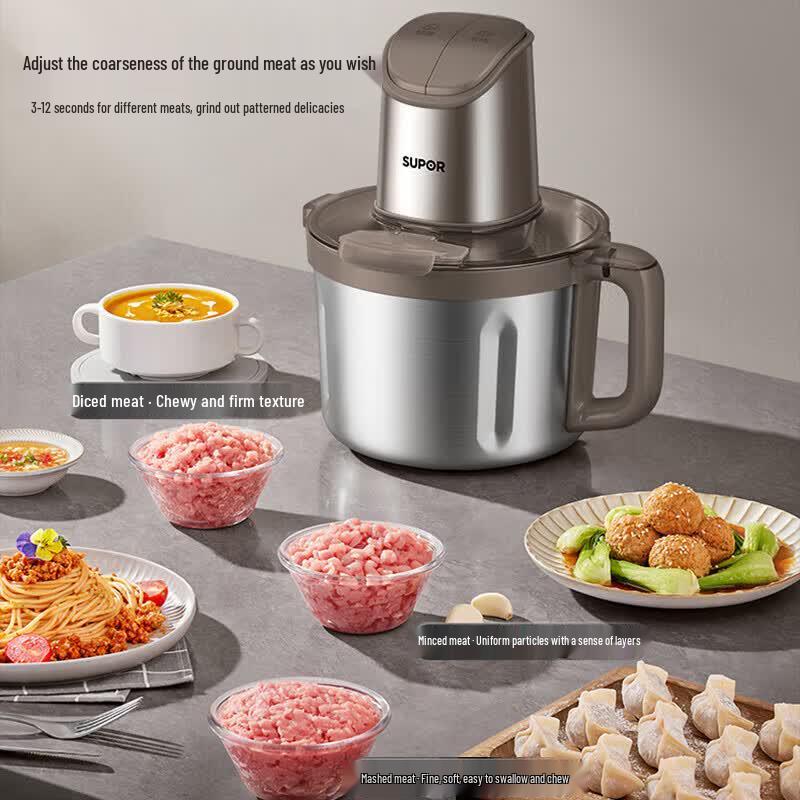 SUPOR Smart Electric Meat Grinder 4L JRD11 CN Plug (adapter Included)