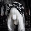 Ruffle Devil's Corner Hair Band Punk Gothic Headwear Little Devil Headband Lolita Accessories