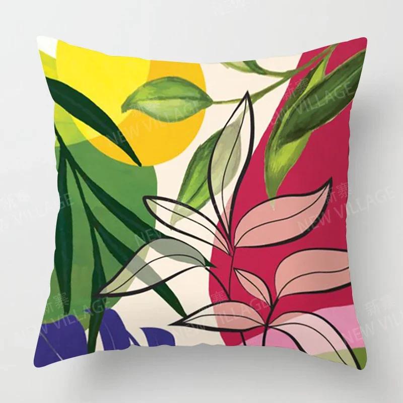 Nordic Fall Home Decor Autumn Decoration Throw Pillow Cover Sofa Cushion Cover  Modern 45x45cm 45*45 50*50 60*60cm  Living Room