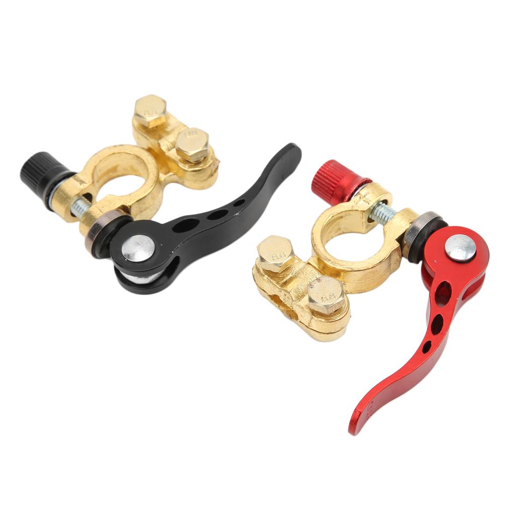 Quick Disconnect Battery Terminal High Temperature Resistant Brass Battery Clamp for Car
