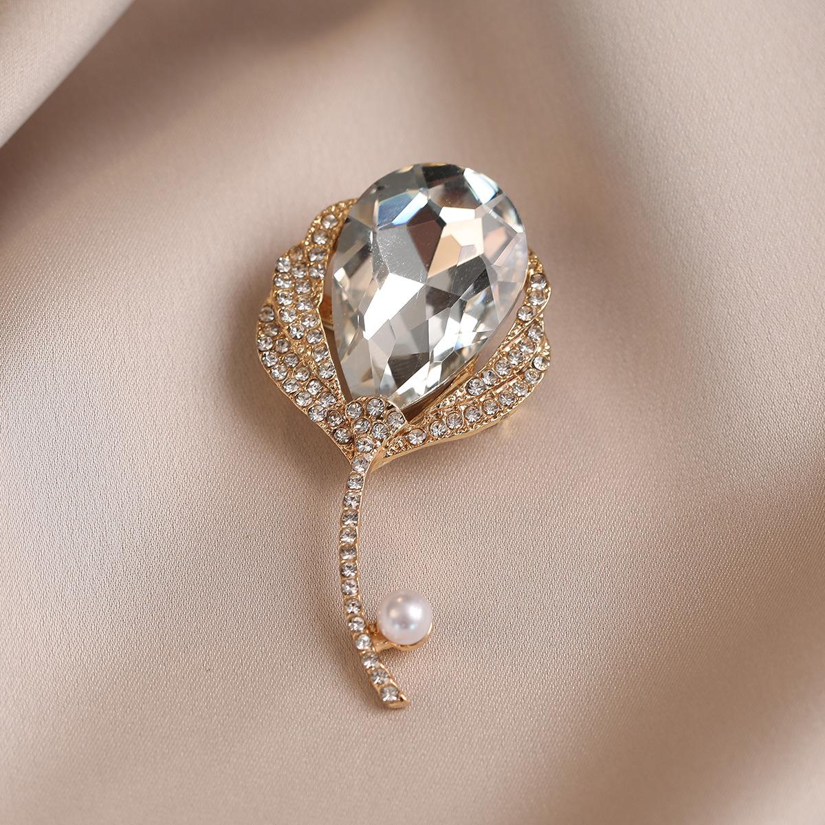 

Брошь Тюльпан Премиальный Чувственный Легкая Роскошь Темперамент Элегантный Изысканный Высококлассный Аксессуар для Пальто Классический Универсальный Роскошная Корсаж