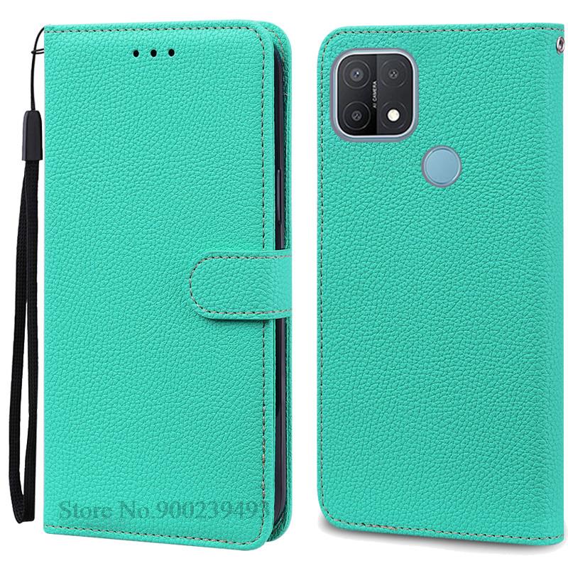 For OPPO A15 Case OPPO A15S Cover Silicone Wallet Flip Cover For OPPO A15 CPH2185 A15S CPH2179 Phone Case Leather Coque Fundas