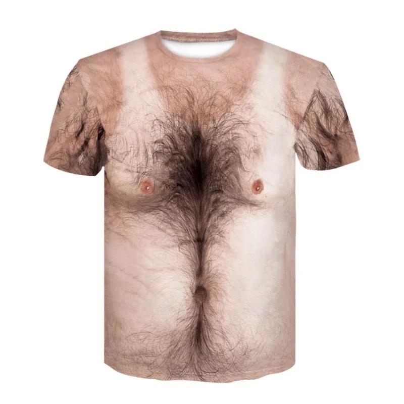 Herren T-Shirts Für Männer Kleidung Übergroßes Lustiges T-Shirt Gorilla Grafik 3D Gedruckt Sommer Freizeit Kurzarm Tops Lockere T-Shirts